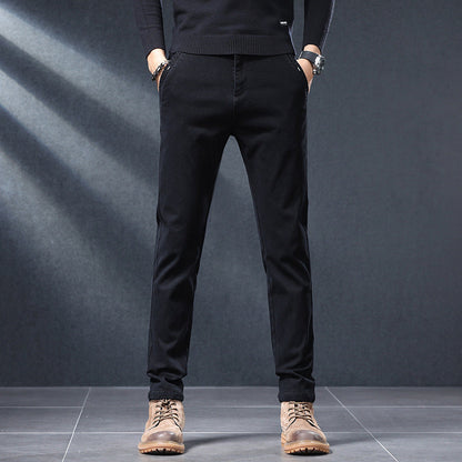 Schmale Herrenhose Chinostil Slim Fit - BerlinGlamour