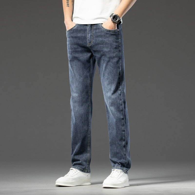 Bequeme Herren Jeans Denim mit tiefen Taschen Lässig