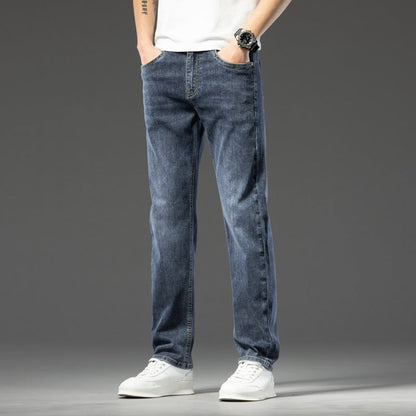 Bequeme Herren Jeans Denim mit tiefen Taschen Lässig