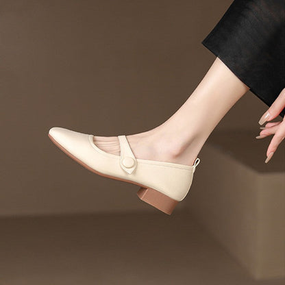 Damen Slingback Ballerinas Elegant Bequem Mit Riemchen