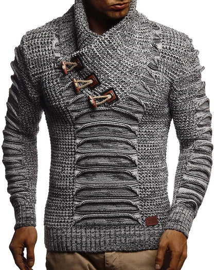 Herren Pullover Grobstrick Rustikal Modern