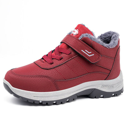 Damen Winterstiefel Warm Isolierend Fleece-Innenfutter