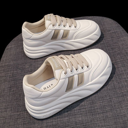 Damen Sneaker Chunky Moderne Bequem Laufsohle