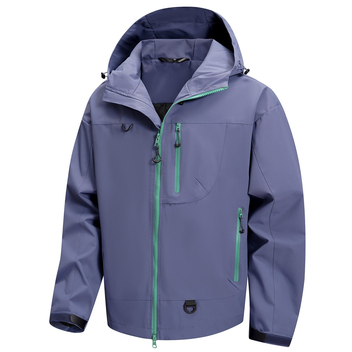 Wasserdichte Herrenjacke Outdoor Freizeitjacke mit Taschen