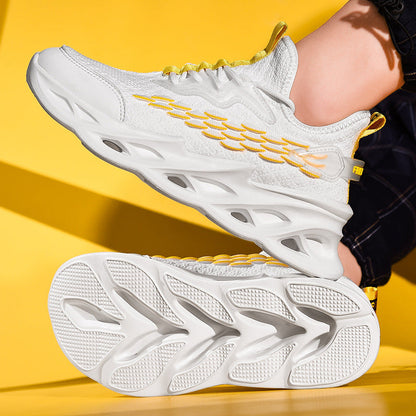 Damen Sneaker Sportlich Flexibel Laufschuhe Komfort