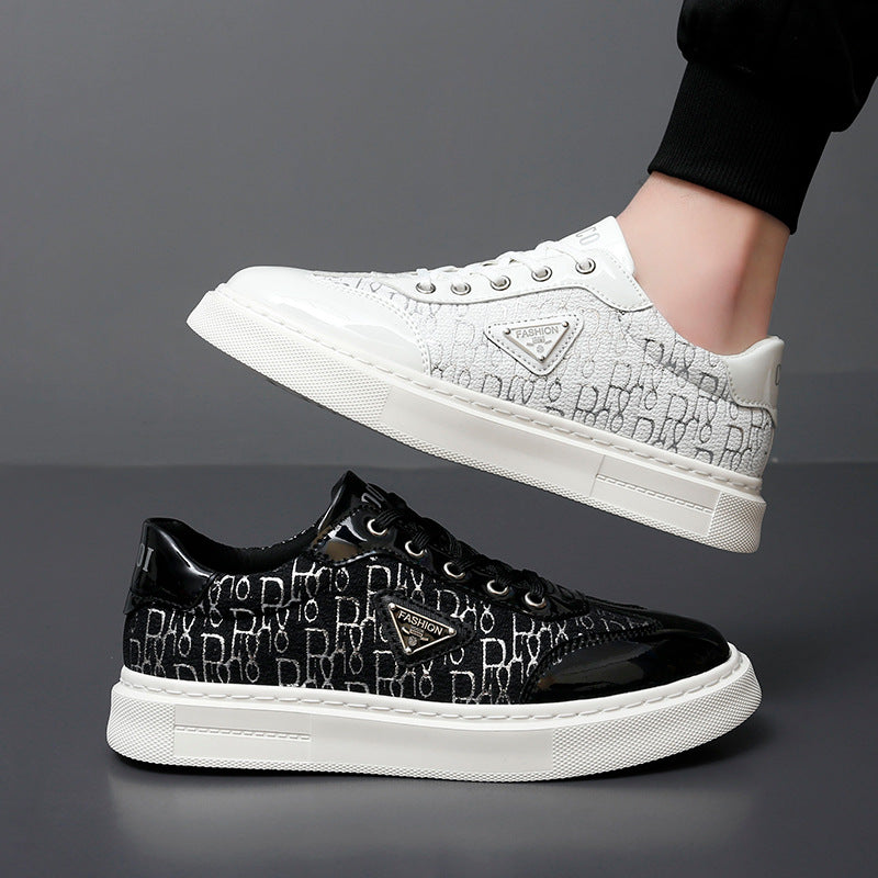 Damen Sneaker Glänzend Exklusiv Modisch