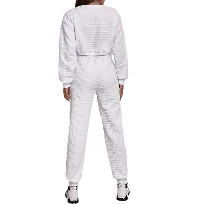 Damen Jogginganzug Quilted Warm Set