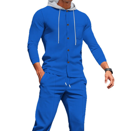 Herren Hoodie Kapuze Freizeitjacke Sportlich Modern