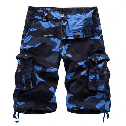 Herren Cargoshorts Camouflage Multifunktional