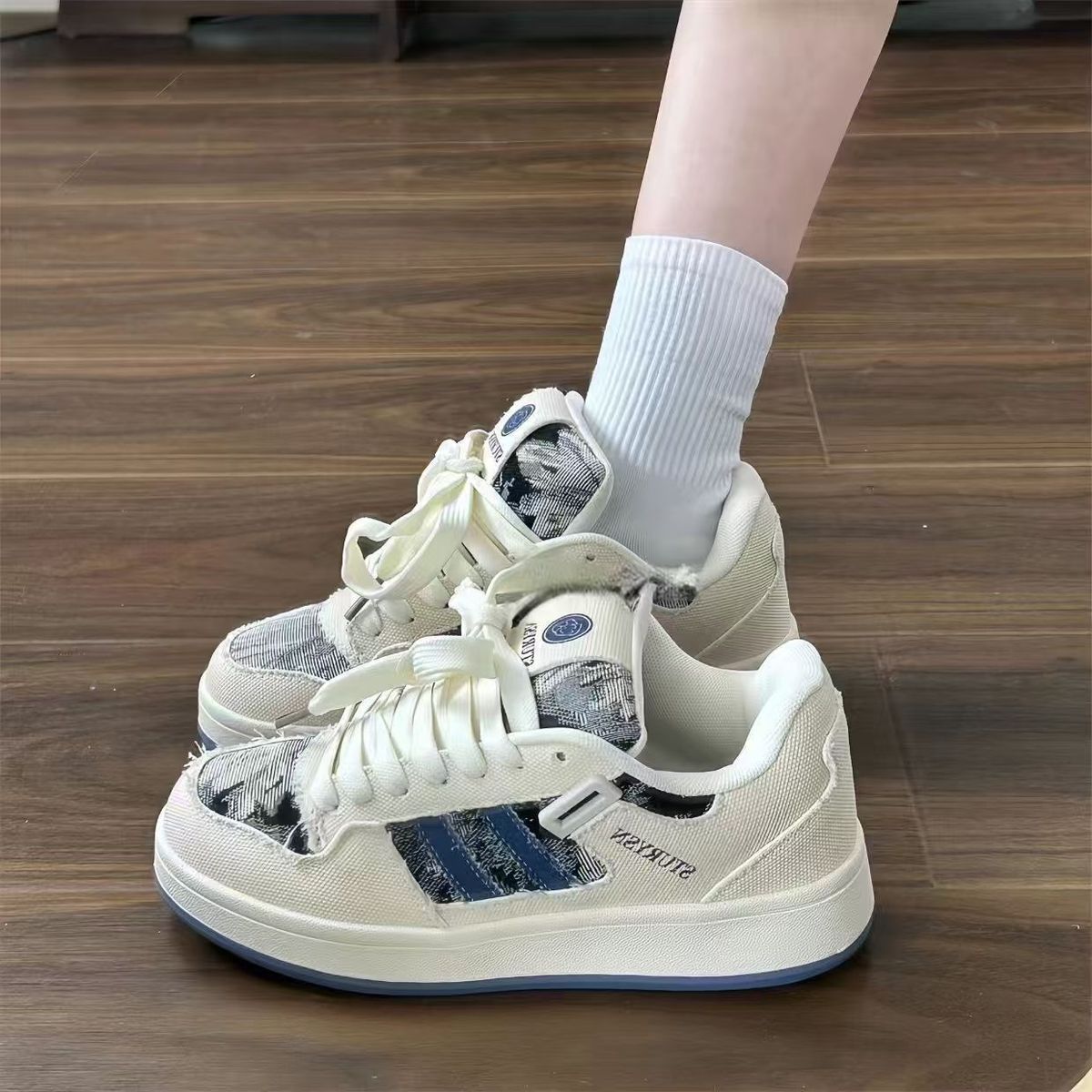 Damen Sneaker Sportlich Robust Einzigartig Design - BerlinGlamour