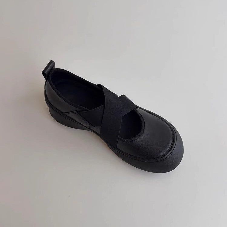 Damen Ballerinas Komfort Sohle Elastisch Weich - BerlinGlamour