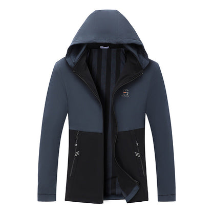Herren Sportjacke Leicht Wasserabweisend