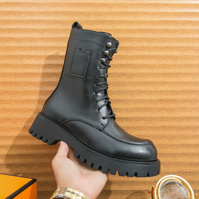 Damen Schnürboots Robust Rutschfest Winterstiefel