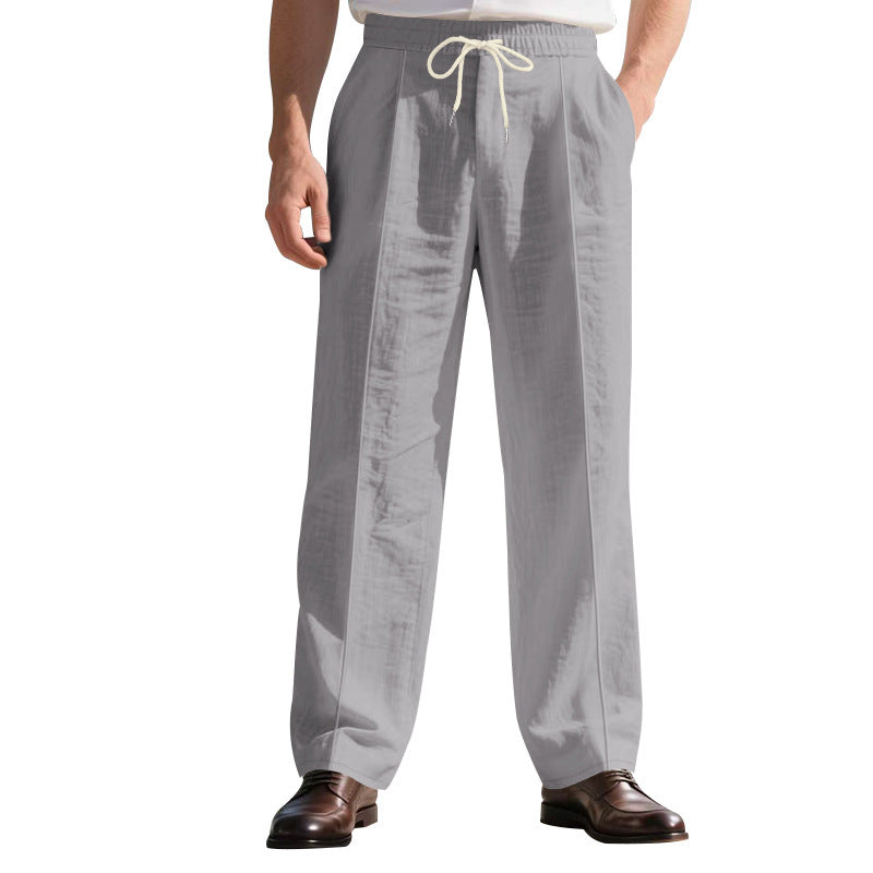 Herren Freizeithose Bequem Verstellbar Mit Taschen