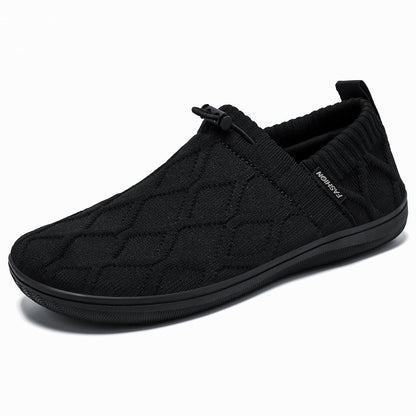 Damen Sneaker Bequem Slip-On Elastisch