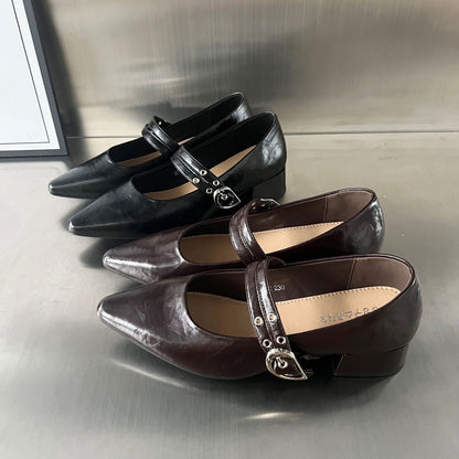 Damen Pumps Elegante Riemenschuhe Hochhackig Schick