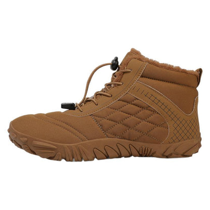 Damen Outdoor-Stiefel Warm Rutschfest Schnellschnürsystem Winter