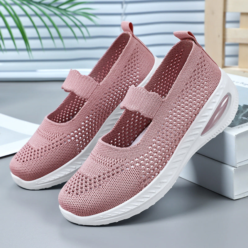 Damen Sneaker Sport Schuhe Mesh Atmungsaktiv Frauen - BerlinGlamour