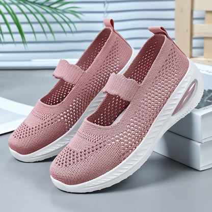 Damen Sneaker Sport Schuhe Mesh Atmungsaktiv Frauen - BerlinGlamour