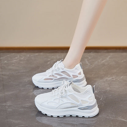 Damen Laufschuhe Atmungsaktiv Fitness Sneaker Mit Weichem Obermaterial