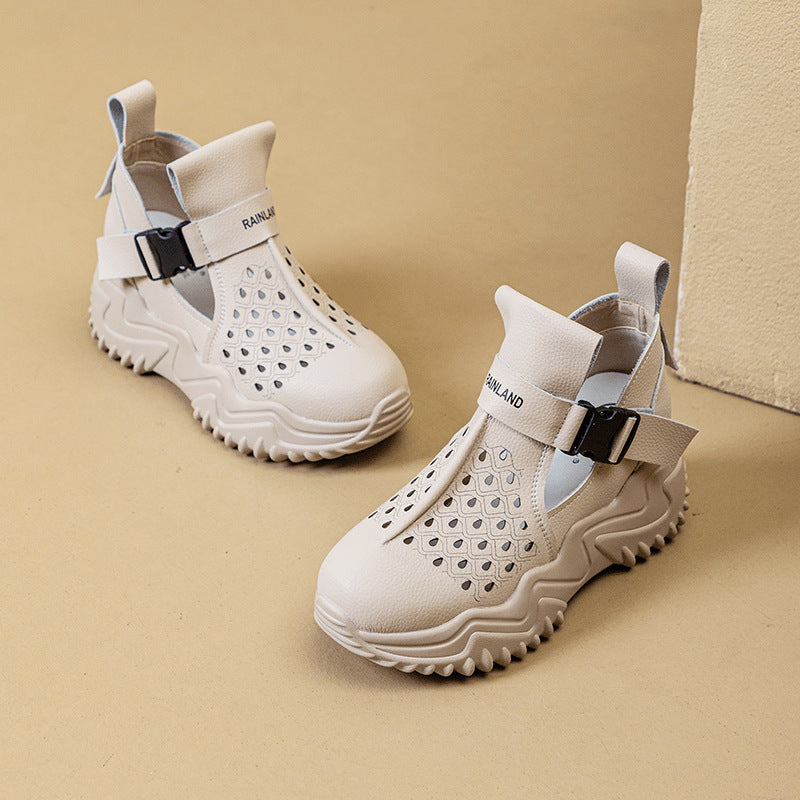 Damen Sandalen Bequem Luftig mit Riemen Modern