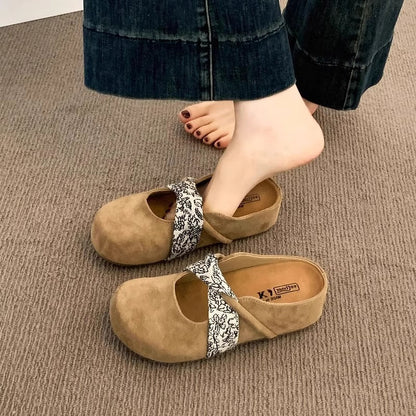 Damen Clogs Bequem Riemendesign Modern Comfort Schuhe