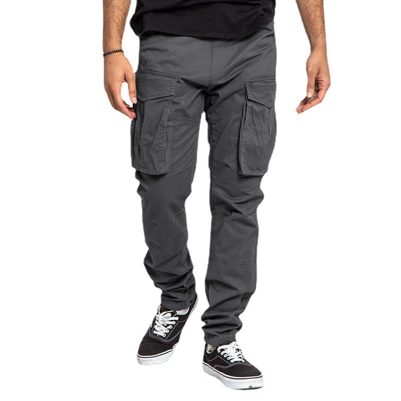 Herren Cargo-Hose mit multifunktionalen Taschen und elastischem Bund BerlinGlamour.
