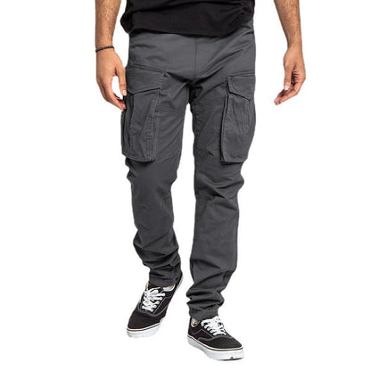 Herren Cargo-Hose mit multifunktionalen Taschen und elastischem Bund BerlinGlamour.