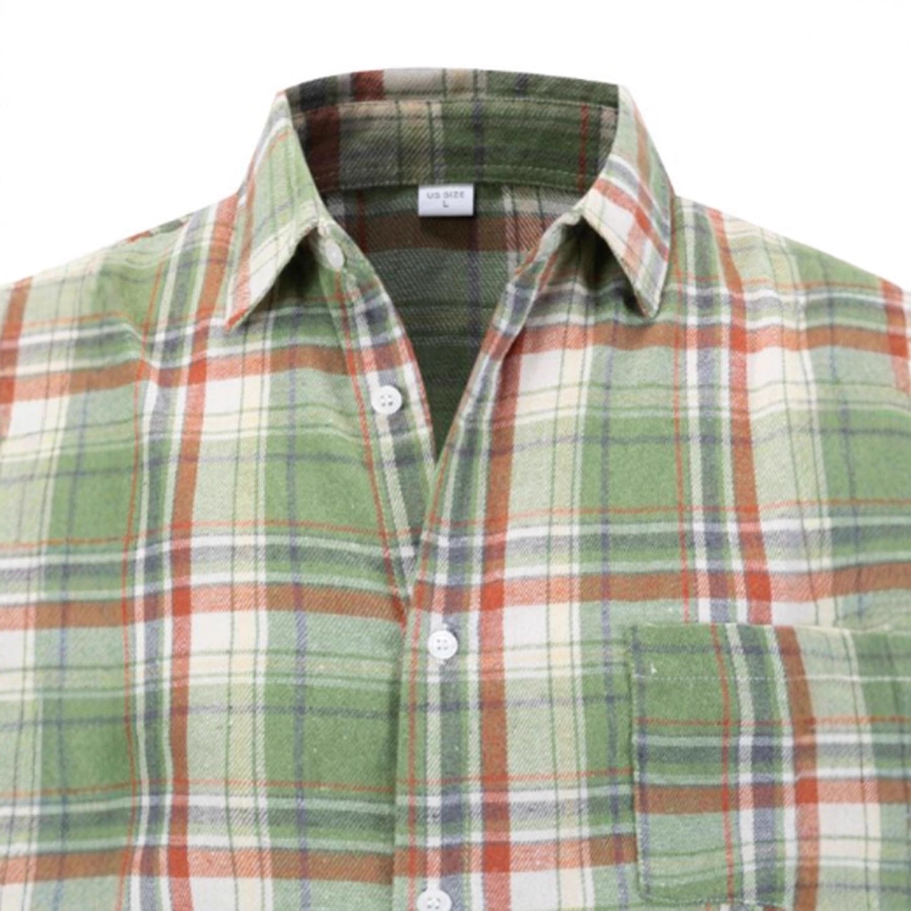 Herren Flanellhemd Modern Karomuster Schwarz - BerlinGlamour