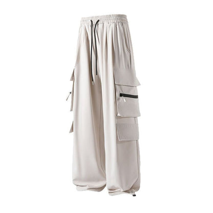 Praktische Unisex Cargo-Hose mit Seitentaschen Elastisch