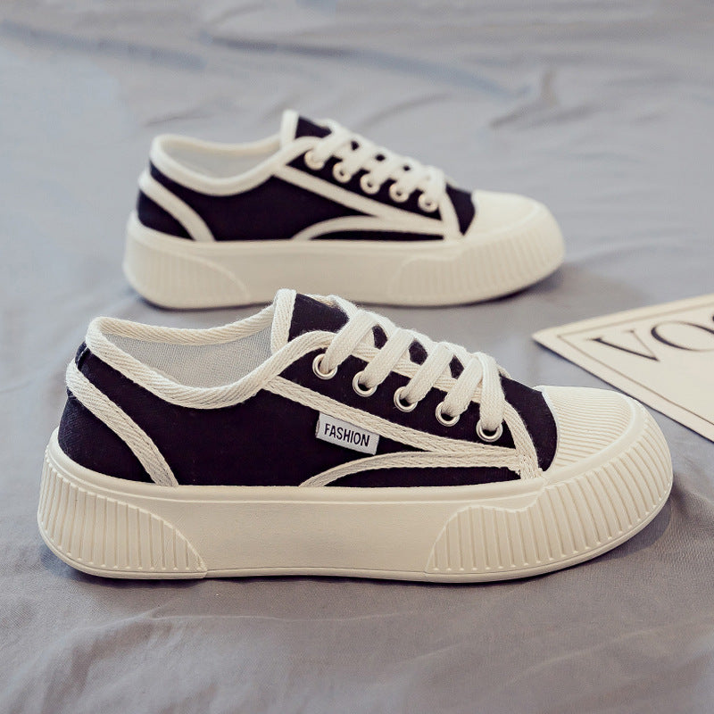 Damen Sneaker Sportlich Trendy Modisch Weiß