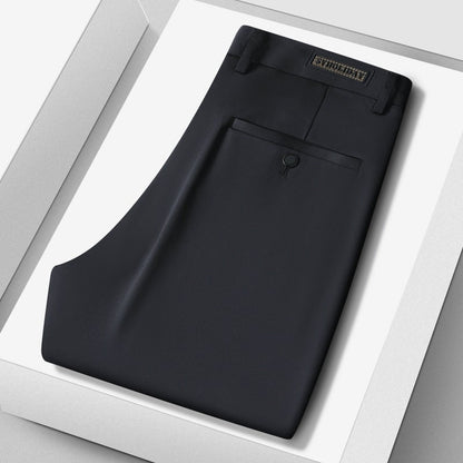 Herren Anzughose Elegant Modern Schnitt Mit Taschen