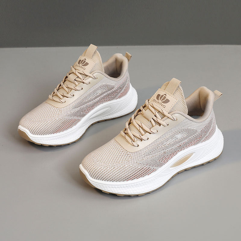 Damen Laufschuhe Atmungsaktiv Leicht Elastisch