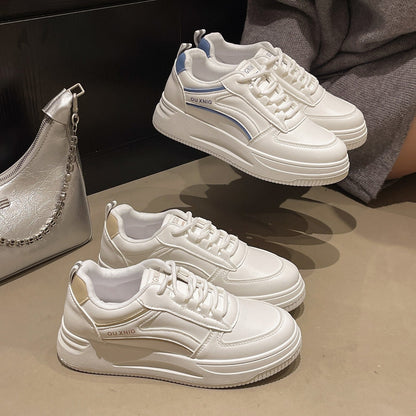 Damen Sneaker Plateau Bequem Mode