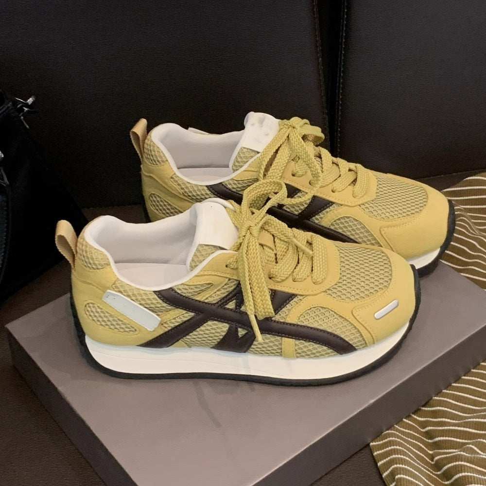Damen Sneaker Sportlich Atmungsaktiv Mit Stabilisierender Sohle