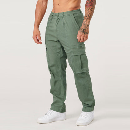 Herren Cargo-Hose Bequem Funktionale Taschen Outdoor