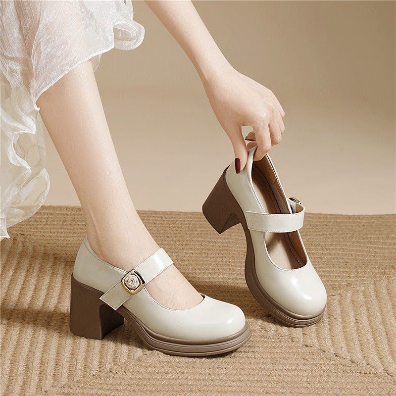 Damen Ballerinas Elegante Modische Schuhe Mit Verstellbarem Riemen - BerlinGlamour