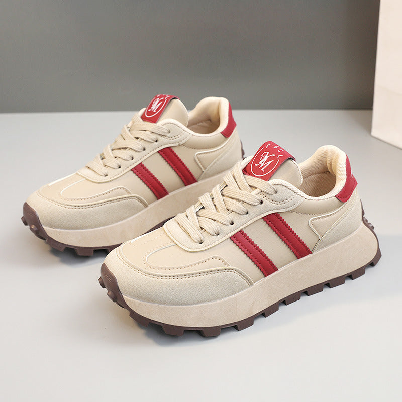 Damen Sneaker Sportlich Rutschfest Mit Stylishem Design