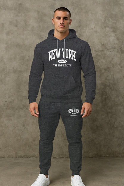 Herren Jogginganzug Sportlich Bequem Modern