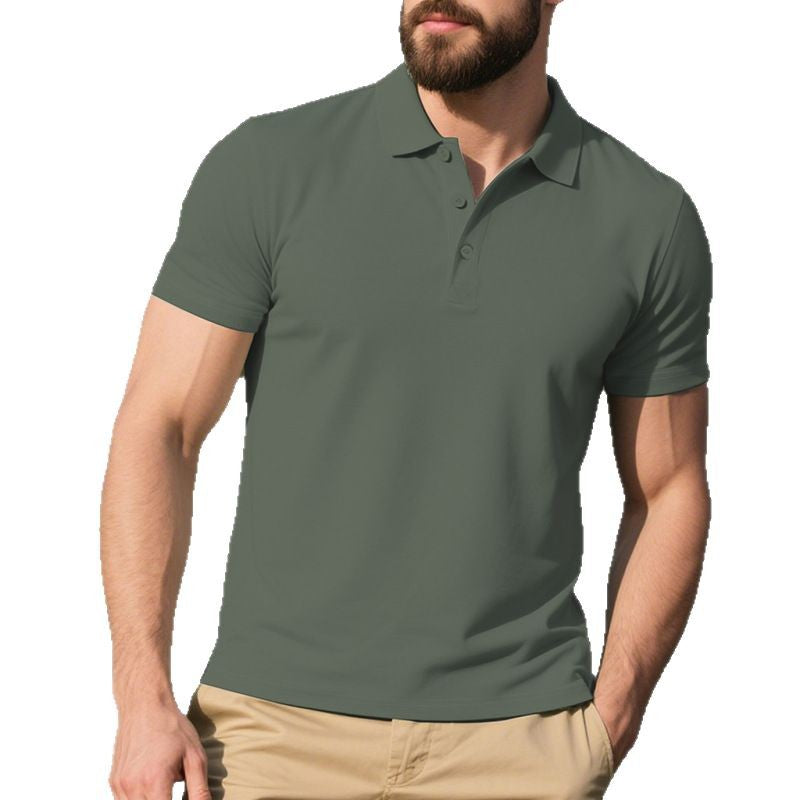 Herren Polo-Shirt atmungsaktiv Anti-Pilling Qualität