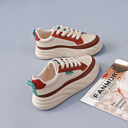 Damen Sneaker Bequem Chunky Atmungsaktiv