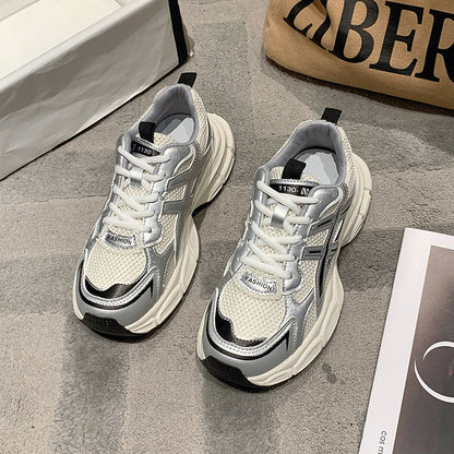 Damen Sneaker Sport Mesh atmungsaktiv Komfort Sohle