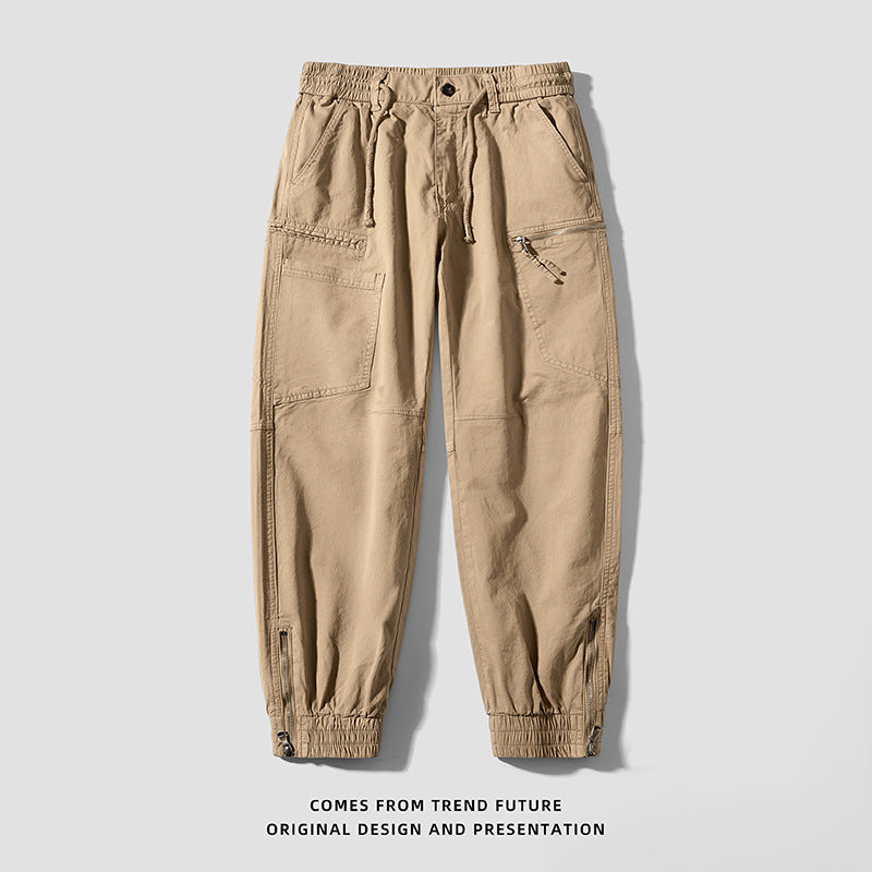 Herren Cargo-Hose Multifunktionshose Elastisch Vieltaschig