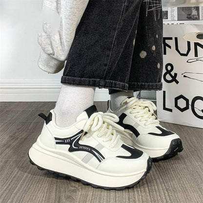 Damen Sneaker Chunky Plattform Schuhe Trendig Komfortabel - BerlinGlamour