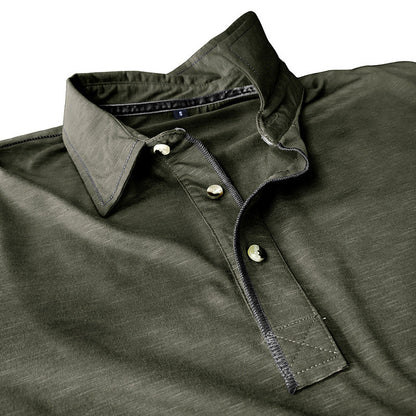 Herren Polohemd Langarm Sportlich Modern Berlin Style