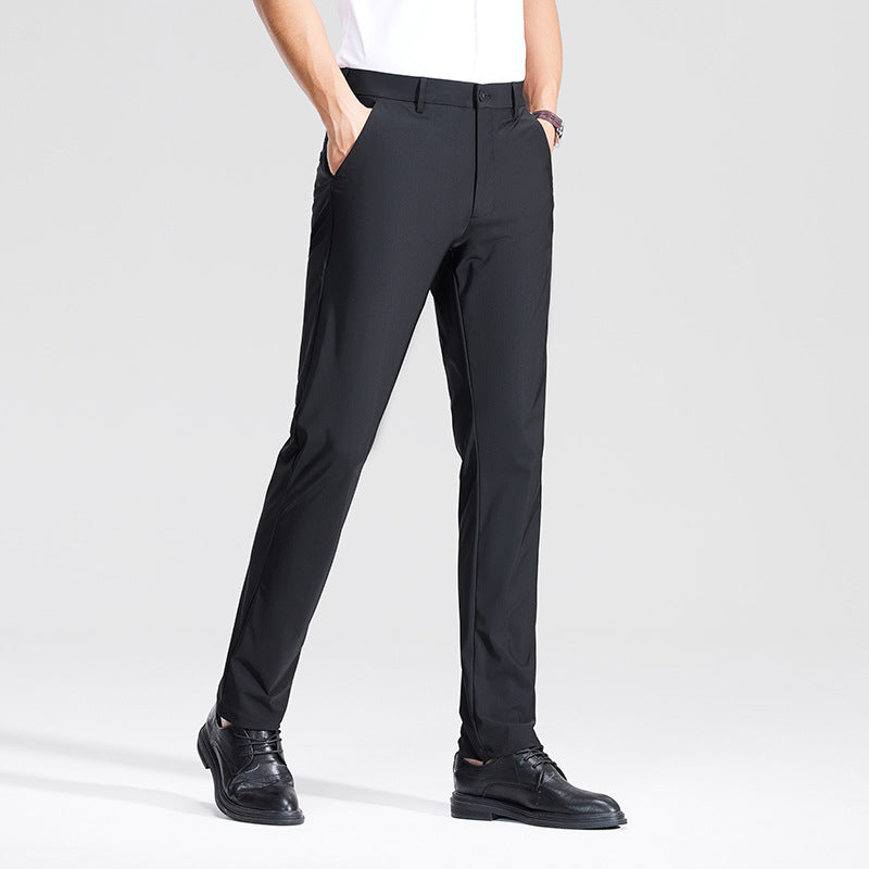 Herren Anzughose Elegant Atmungsaktiv Slim Fit
