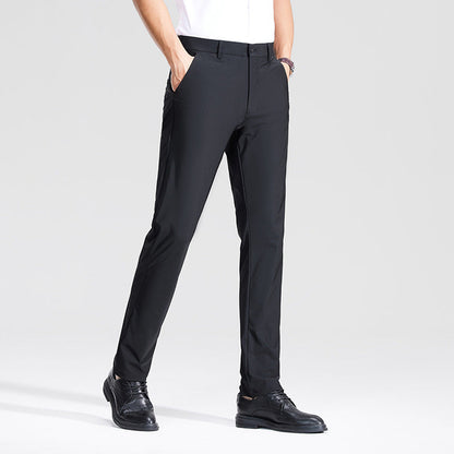 Herren Anzughose Elegant Atmungsaktiv Slim Fit