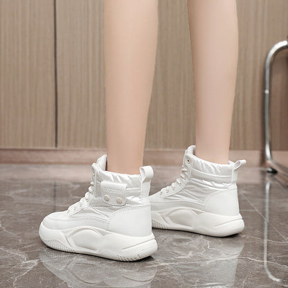 Damen Sneaker High-Top Sportlich Rutschfest Moderne
