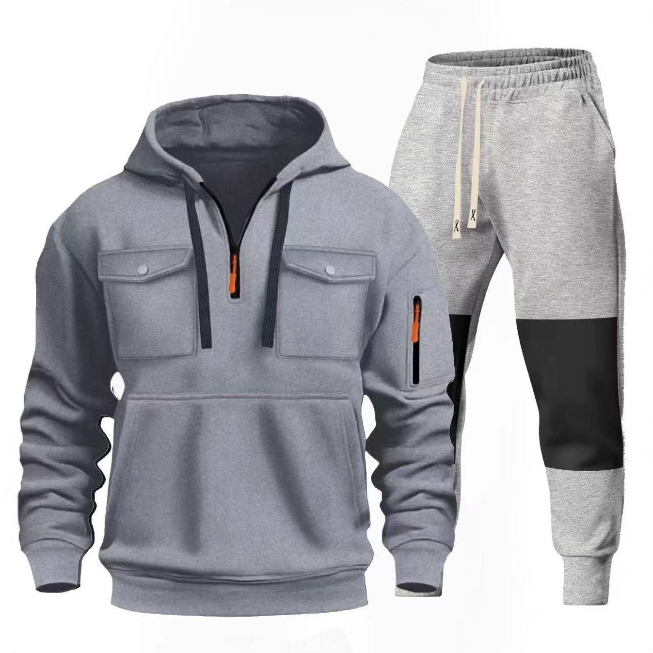 Herren Sportset Sweatshirt und Jogginghose Funktionell Komfortabel - BerlinGlamour