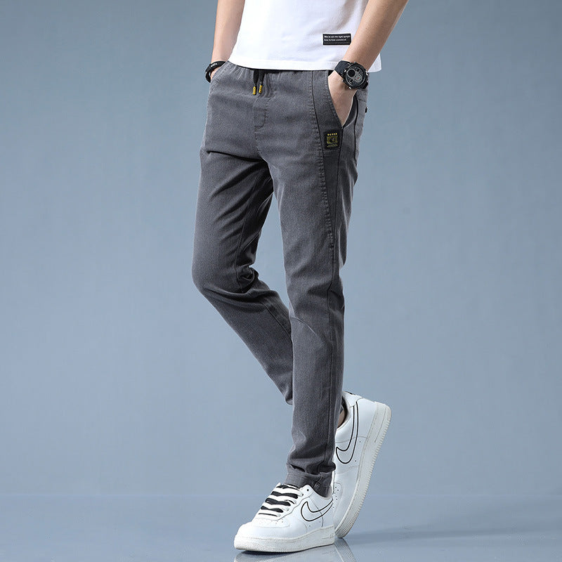 Herren Chino-Hose Modern Slim Fit Verstellbar